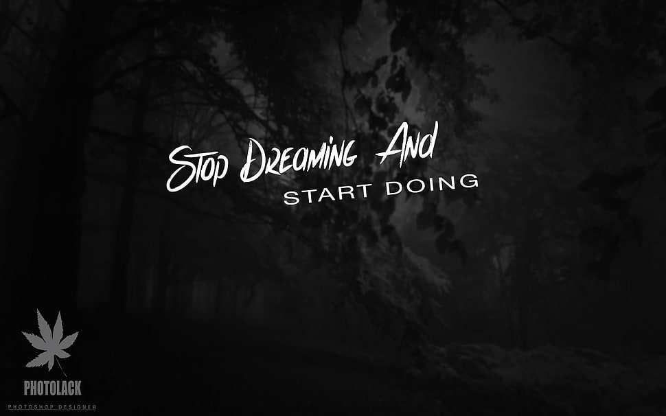 black background with text overlay, photography, Photoshop, nature, motivational HD wallpaper