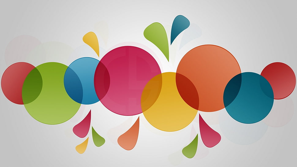 Circles,  Patterns,  Background HD wallpaper