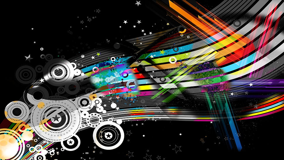 abstract painting HD wallpaper
