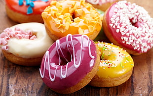 photo of doughnuts