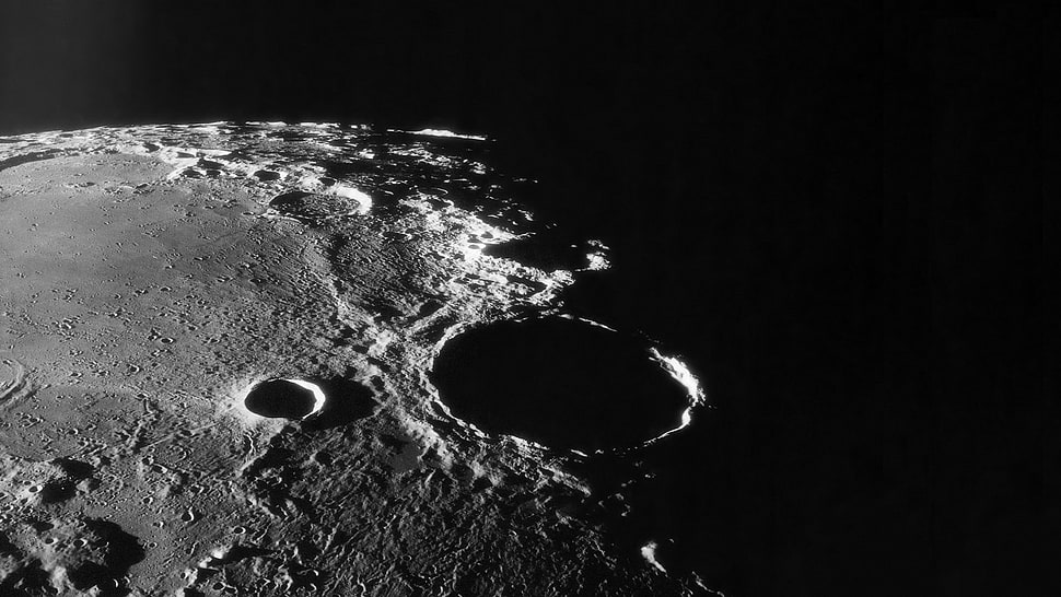 moon, space HD wallpaper