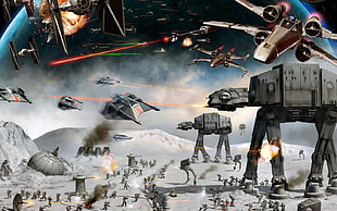 battle game application screenshot, Star Wars HD wallpaper