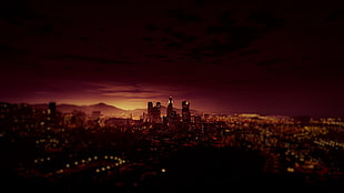 city buildings, Grand Theft Auto V, video games