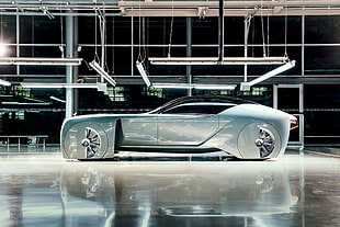 gray concept car