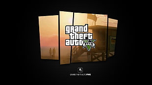 Grand Theft Auto Five monitor display