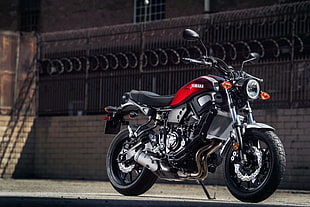 black and red backbone motorcycle HD wallpaper