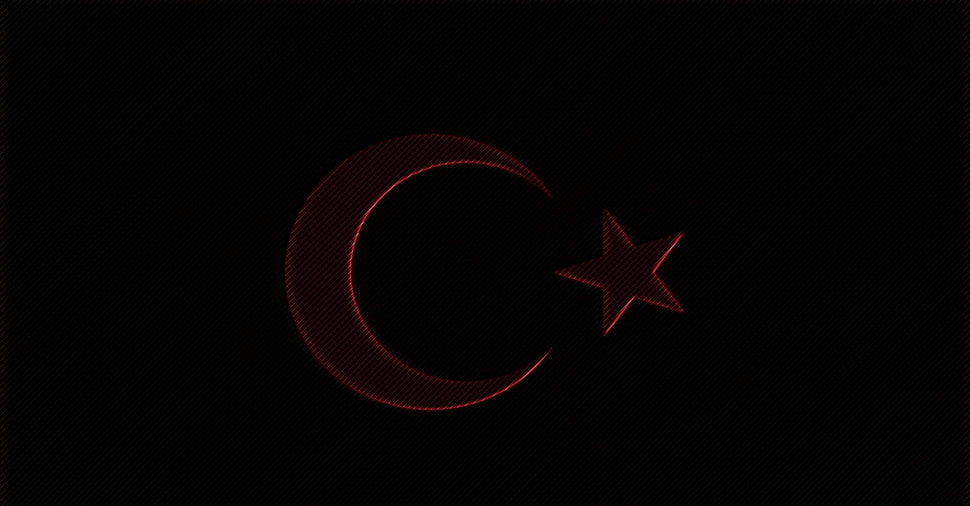 Turkey flag logo HD wallpaper