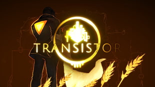 black and yellow Batman logo, Transistor, PC gaming