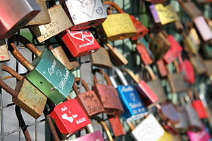 padlock lot, Locks, Love, Eternity