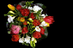 assorted flower bouquet HD wallpaper