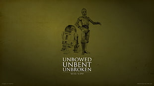 Unbowed Unbend Unbroke HD wallpaper