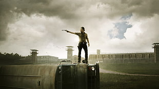 Rick Grimes from Walking Dead, The Walking Dead HD wallpaper