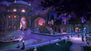 game application screenshot, World of Warcraft, Blizzard Entertainment, blurred