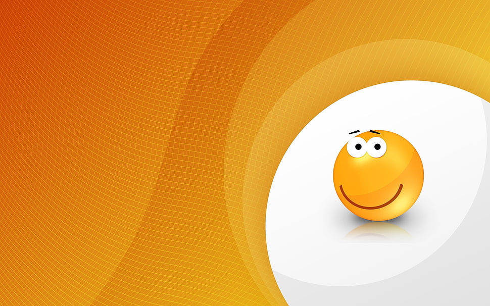 yellow emoji graphics HD wallpaper
