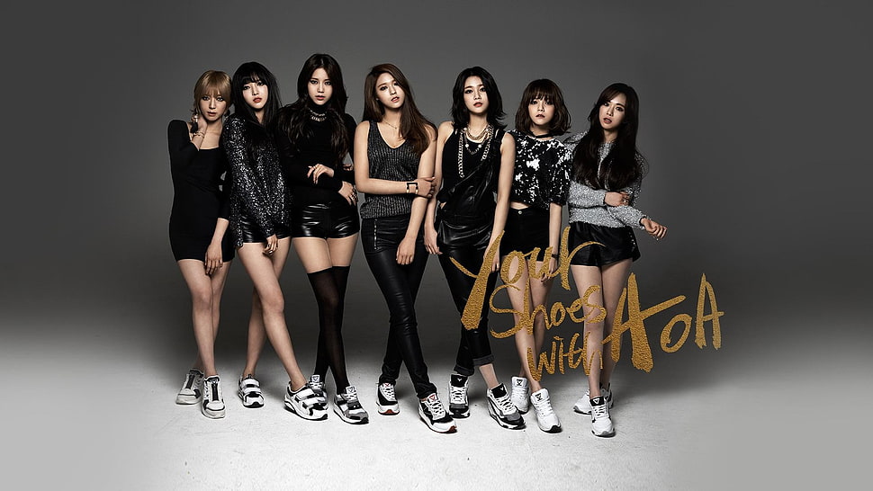 Your Shoes With AOA poster HD wallpaper