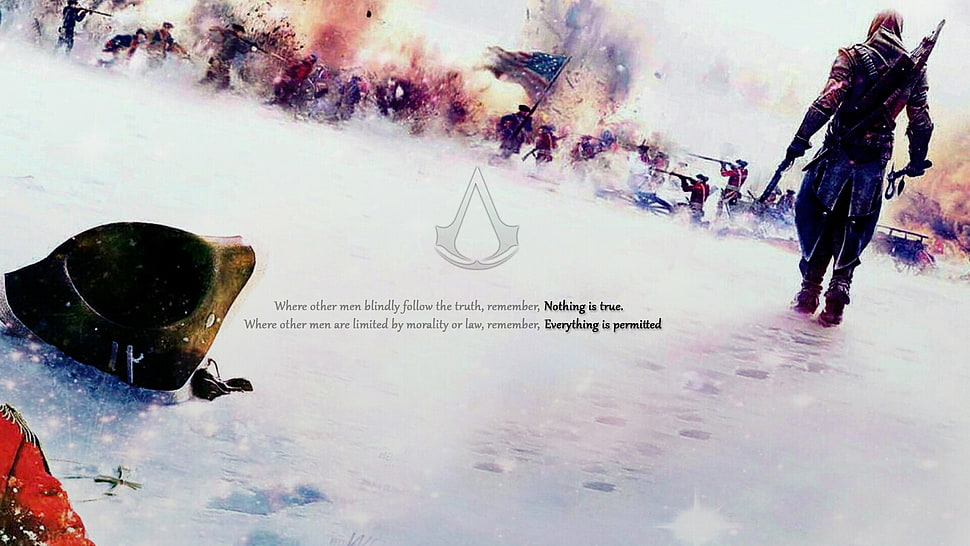 game application screenshot, Assassin's Creed, edit HD wallpaper