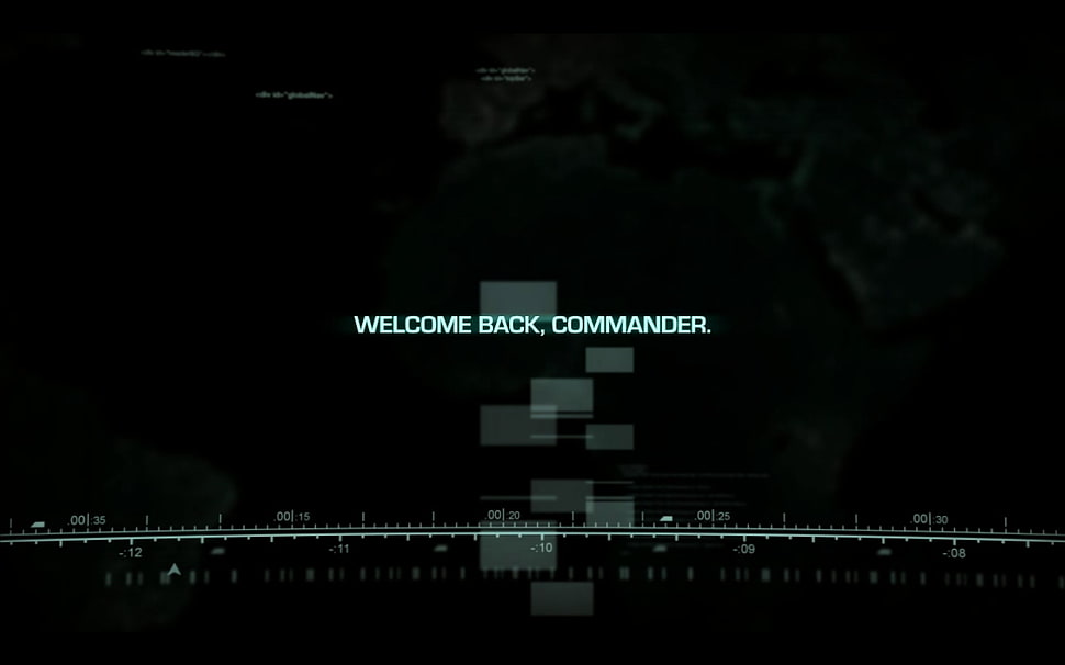 flat screen television, Commander, black, Command & Conquer HD wallpaper