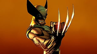 MARVEL Wolverine digital wallpaper