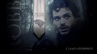 Game of Thrones Winter is Coming digital wallpaper, Game of Thrones, Robb Stark HD wallpaper