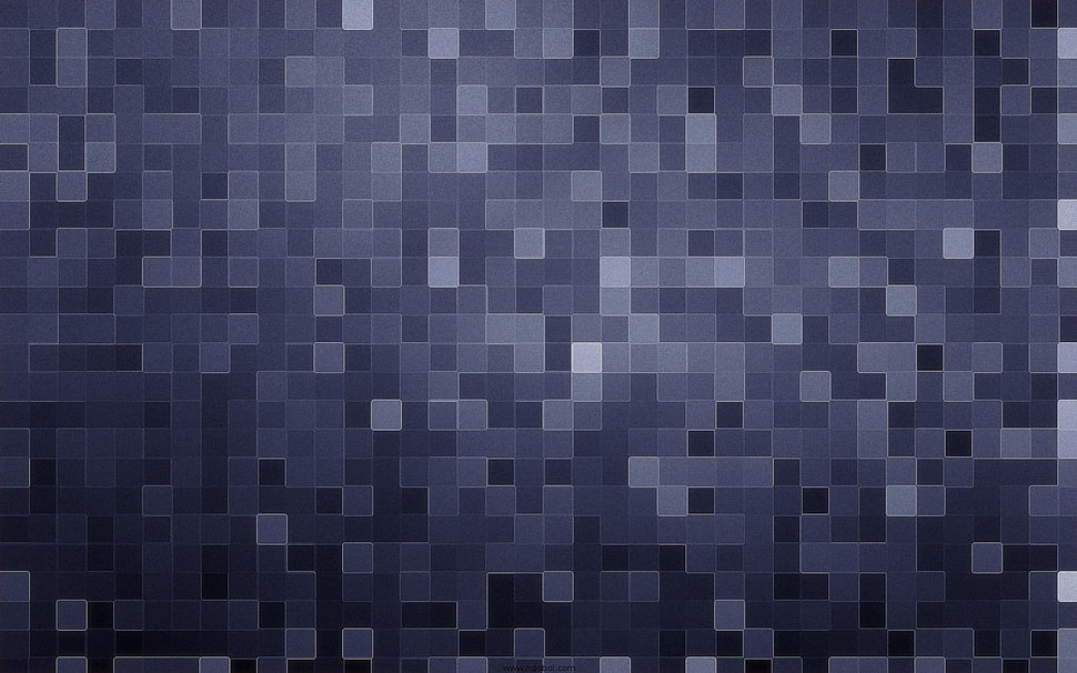 gray and black pixilized digital wallpaper, pattern, blue, texture, digital art HD wallpaper