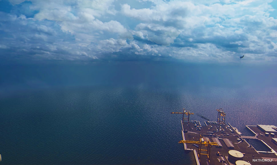 yellow crane, BF4, Battlefield, NativeWolf HD wallpaper