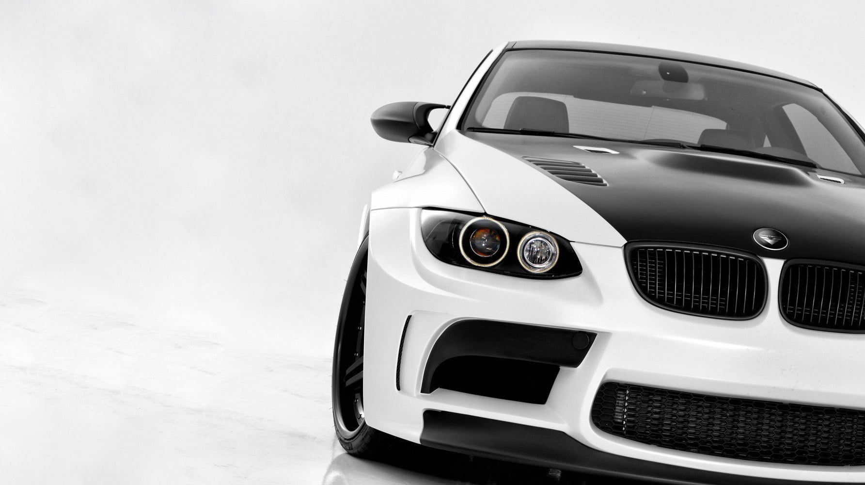 white bmw wallpaper hd