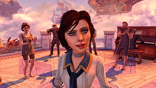 Fortnite game application, video games, BioShock Infinite, Elizabeth (BioShock)