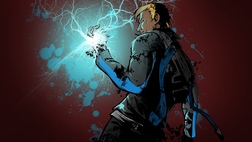 Marvel Quiksilver, Infamous: Second Son, lightning, video games HD wallpaper