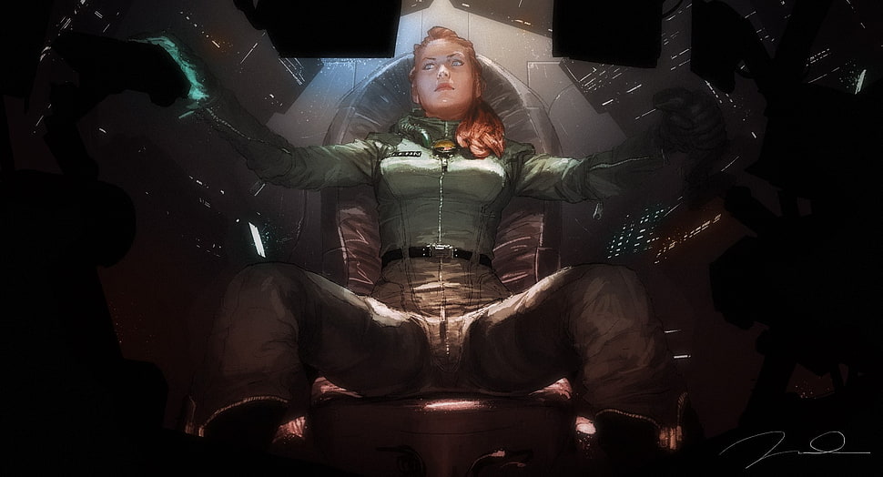 futuristic, artwork HD wallpaper