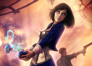 Bioshock Infinite woman character wallpaper