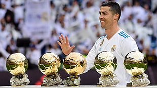 Christiano Ronaldo, Cristiano Ronaldo, Real Madrid, Ballon d'Or HD wallpaper
