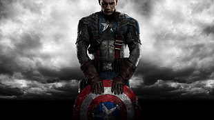 Captain America poster HD wallpaper