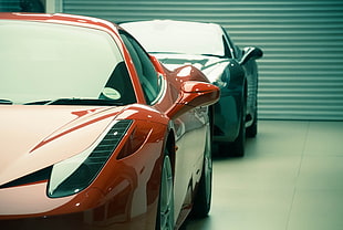 red coupe, Ferrari, car, Ferrari 458, Italy HD wallpaper