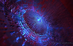digital blasphemy wallpaper, abstract, Digital Blasphemy, mazes