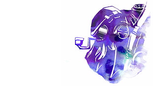 purple light digital wallpaper, Dota 2, Dota, Tinker, video games