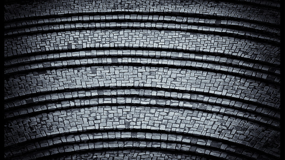 gray and black concrete wall HD wallpaper