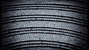 gray and black concrete wall