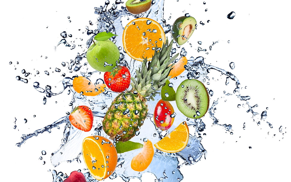 assorted fruits HD wallpaper
