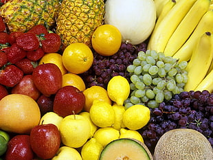 varieties of fruits