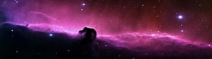 digital wallpaper of nebula HD wallpaper