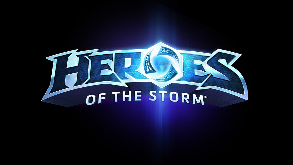 Heroes of the Storm logo HD wallpaper