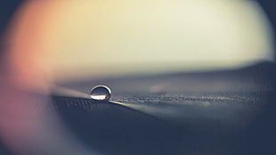 micro photography of water droplet