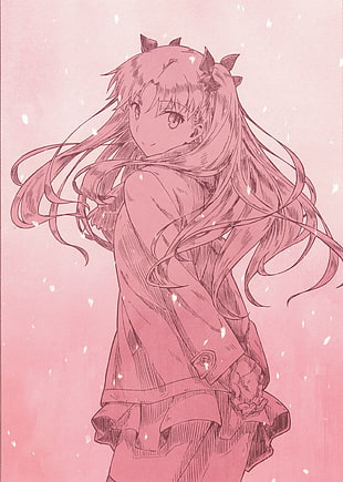 girl anime illustration