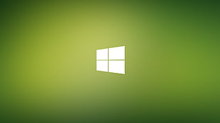 green and white Microsoft wallpaper, window, Microsoft Windows, Windows 10 Anniversary, windows10 HD wallpaper