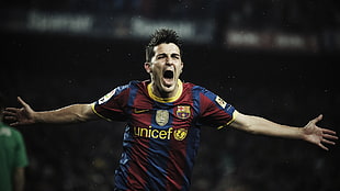 F.C. Barcelona player poster