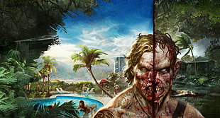 zombie illustration HD wallpaper