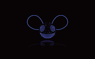 blue DeadMau helmet
