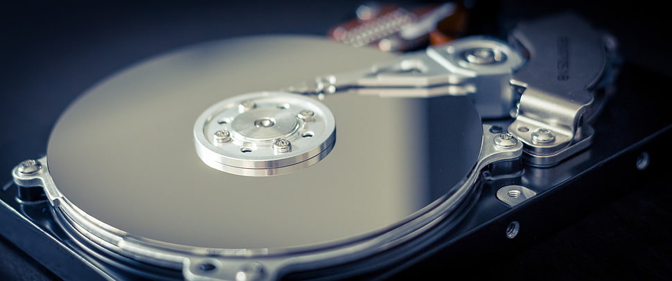 round stainless steel part HD wallpaper