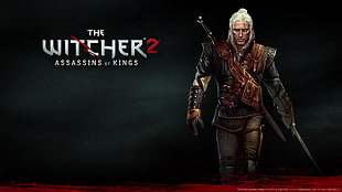 The Witcher 2 Assassin's Kings poster, The Witcher 2 Assassins of Kings, Geralt of Rivia, The Witcher HD wallpaper