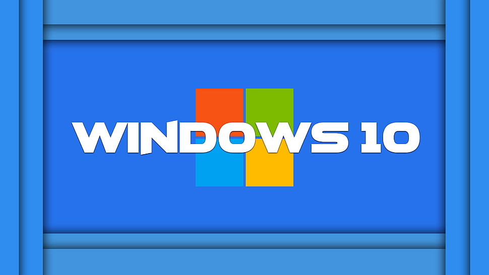 Windows 10 logo, Windows 10, operating systems, computer, humor HD wallpaper